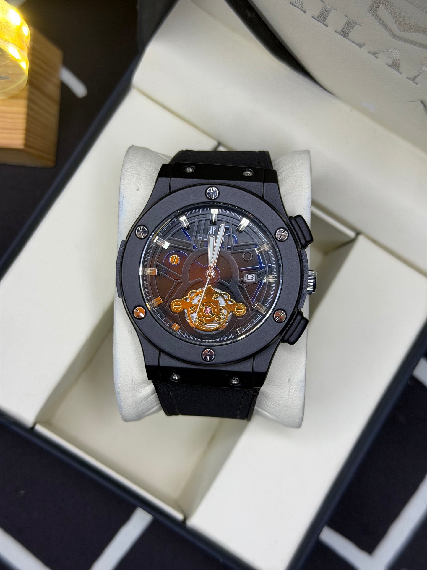 HB Men,s Straps Watch Wrist & Style