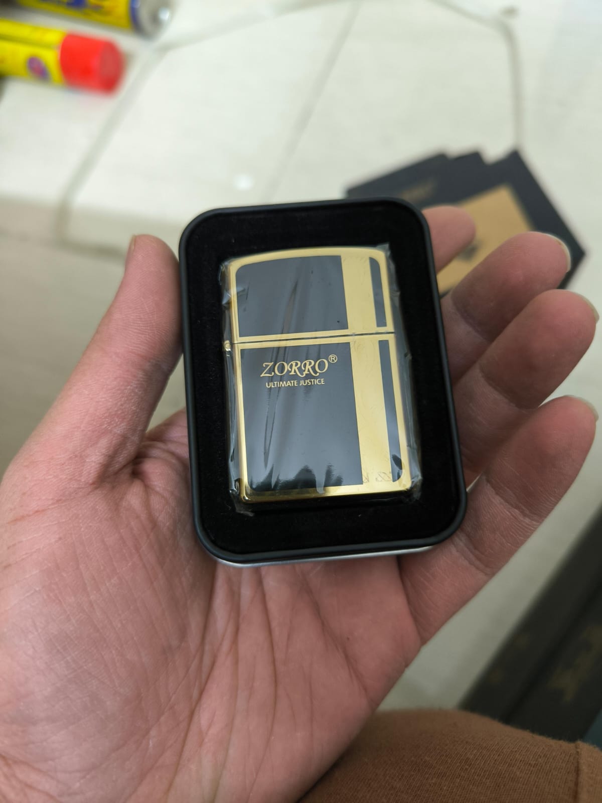 Zorro Black and Gold