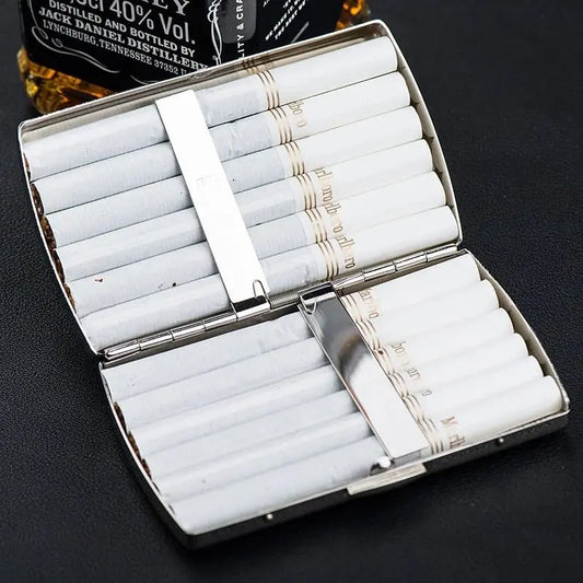 Silver Starlight Cigarette Case