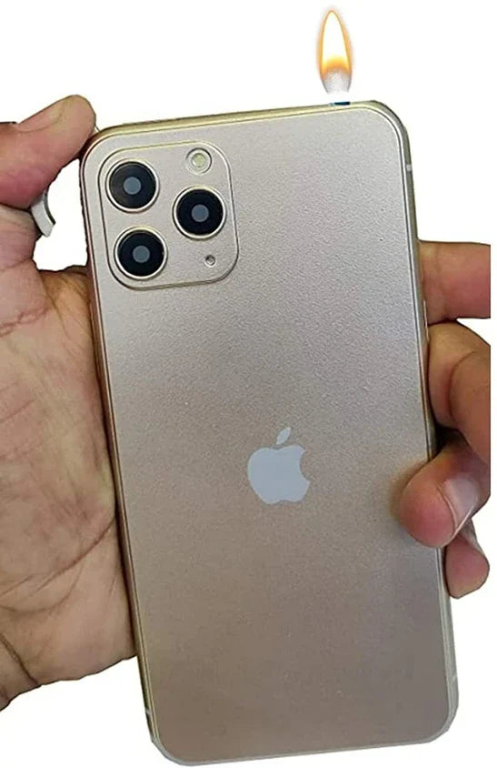 Iphone Lighter in Golden and Silver color