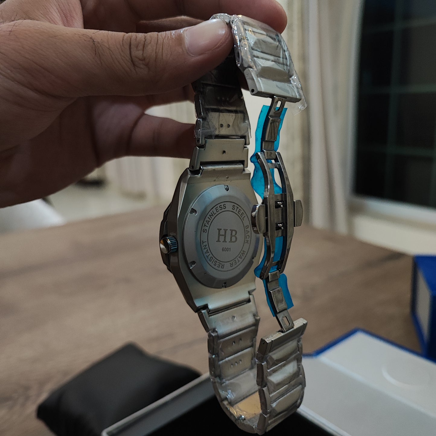 Hublot Premium Skeleton Watch - Luxury Diamond Cut Chain Khaanvaade