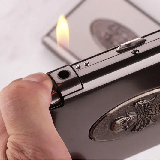 Cigarette Case + Lighter