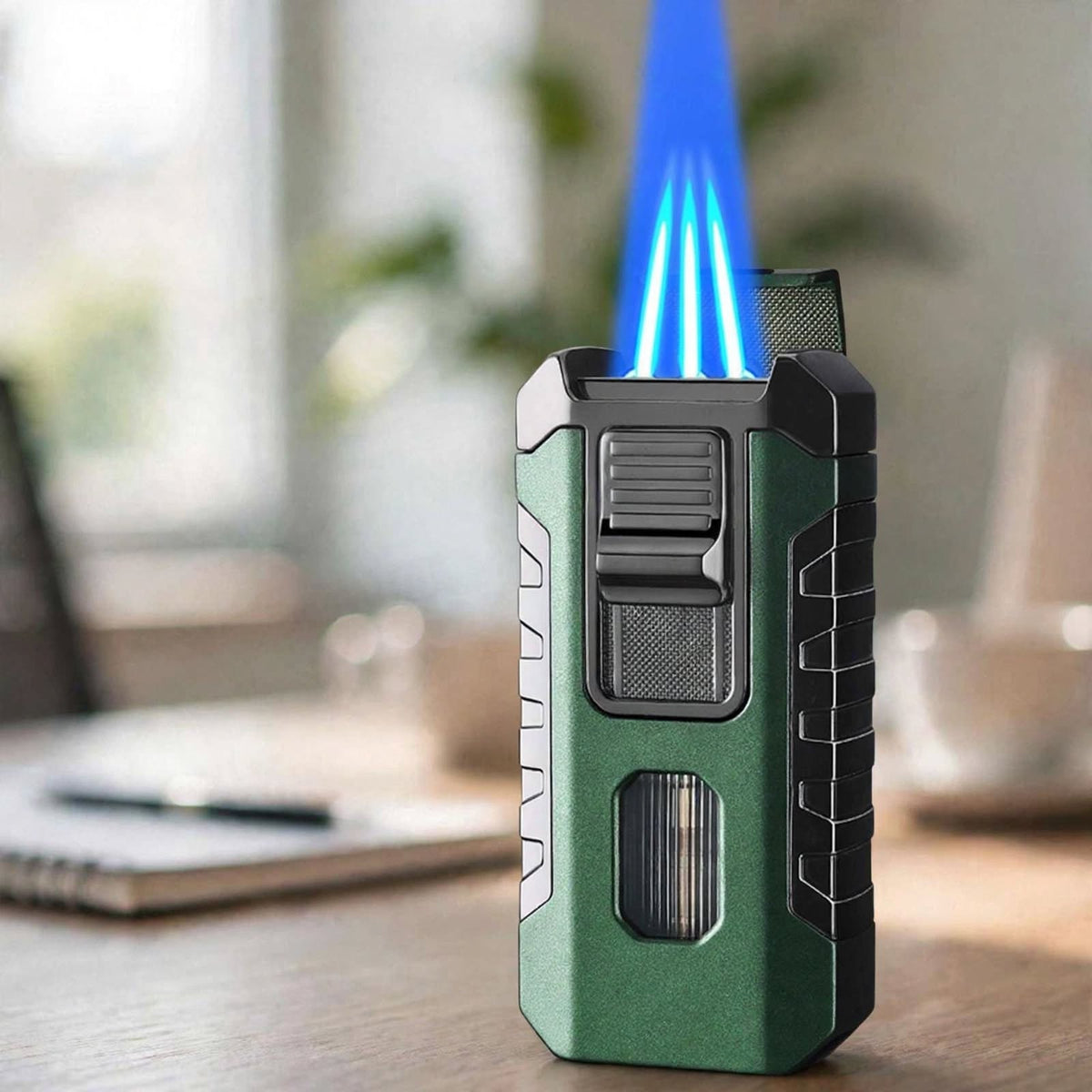 Tactical Triple Flame Lighter Khaanvaade