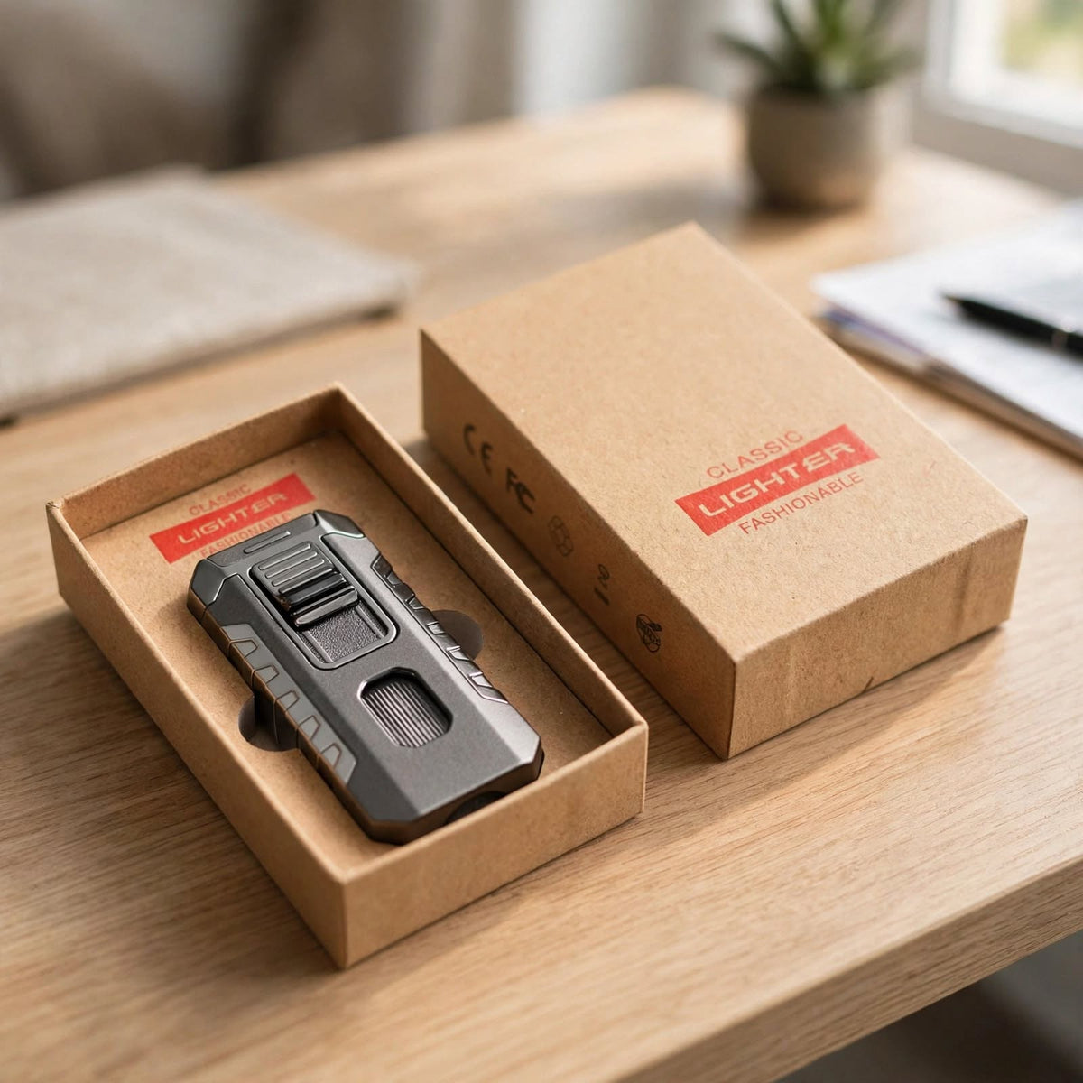 Tactical Triple Flame Lighter Khaanvaade