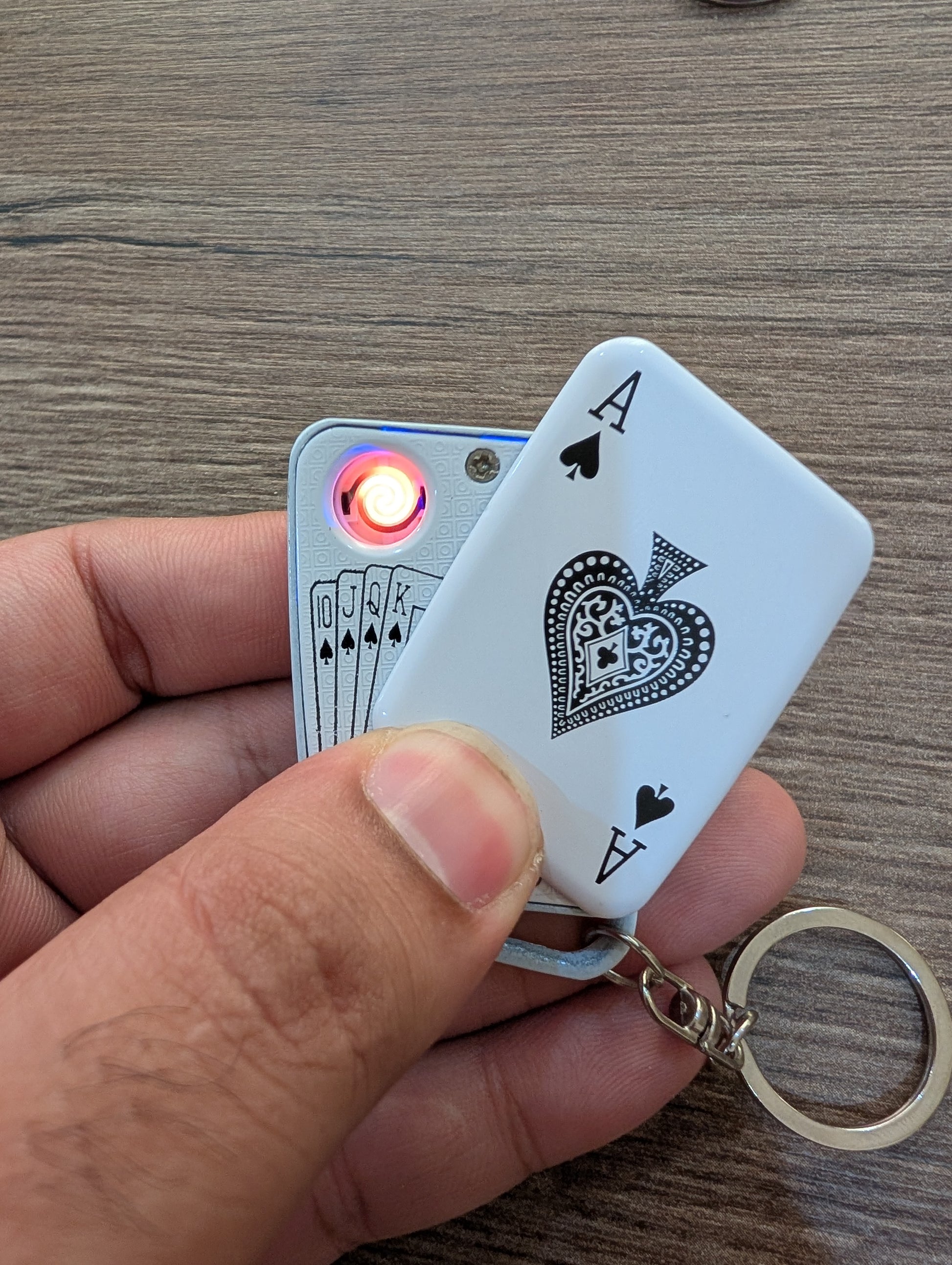 Ace Electric Keychain Lighter Khaanvaade