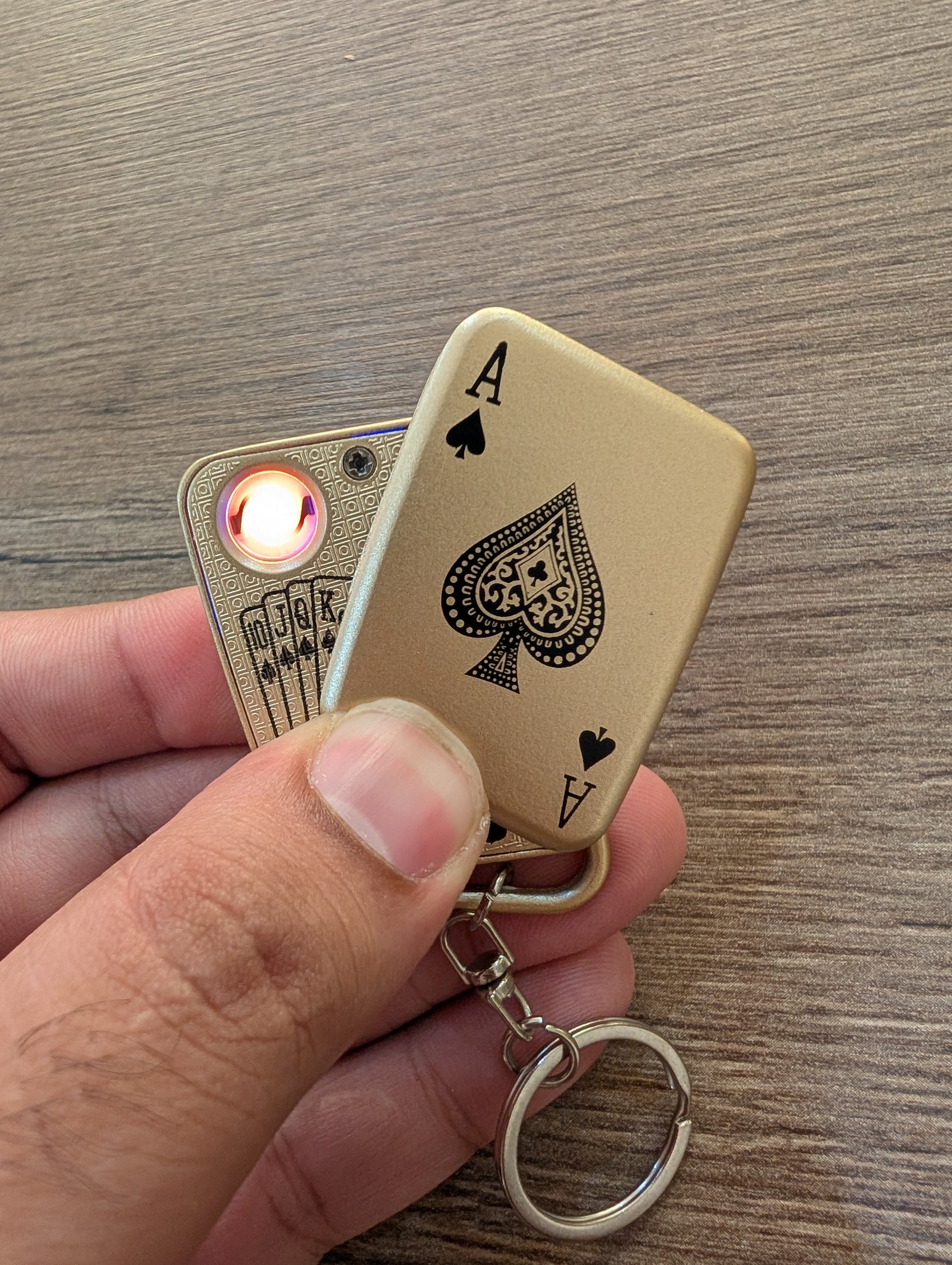Ace Electric Keychain Lighter Khaanvaade