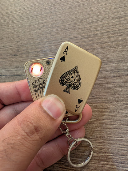 Ace Electric Keychain Lighter Khaanvaade