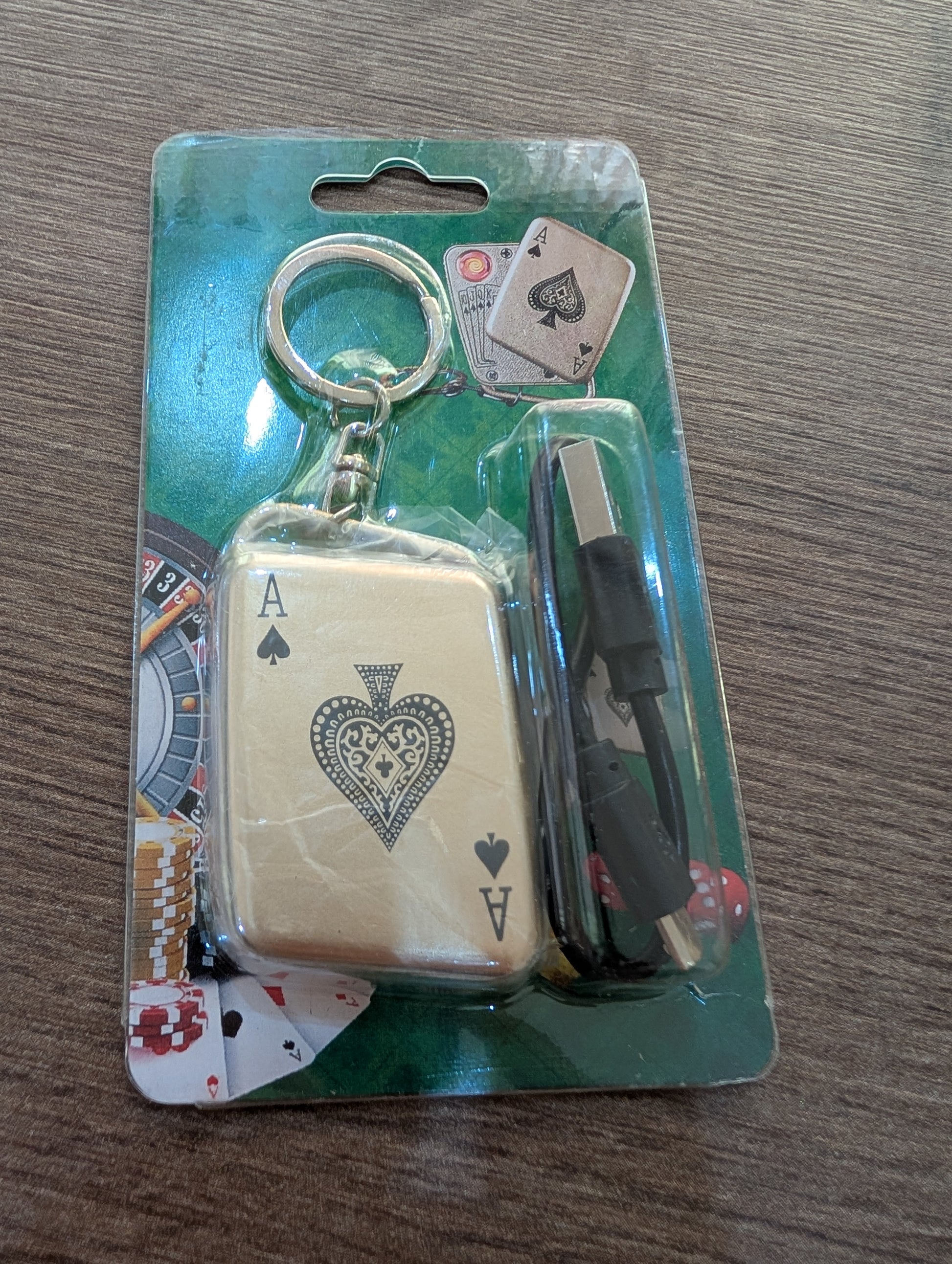 Ace Electric Keychain Lighter Khaanvaade