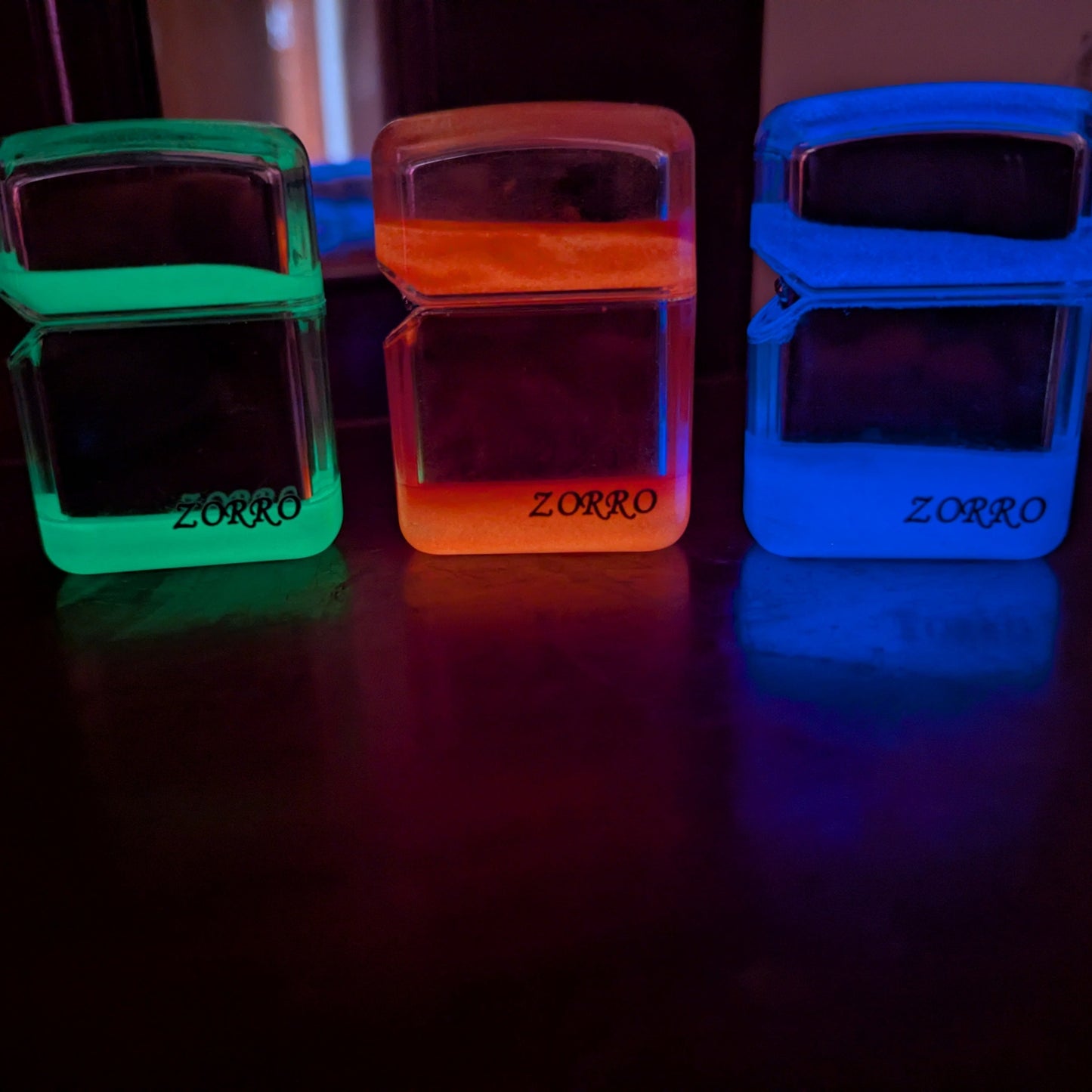 Glow in Dark Zorro Lighter