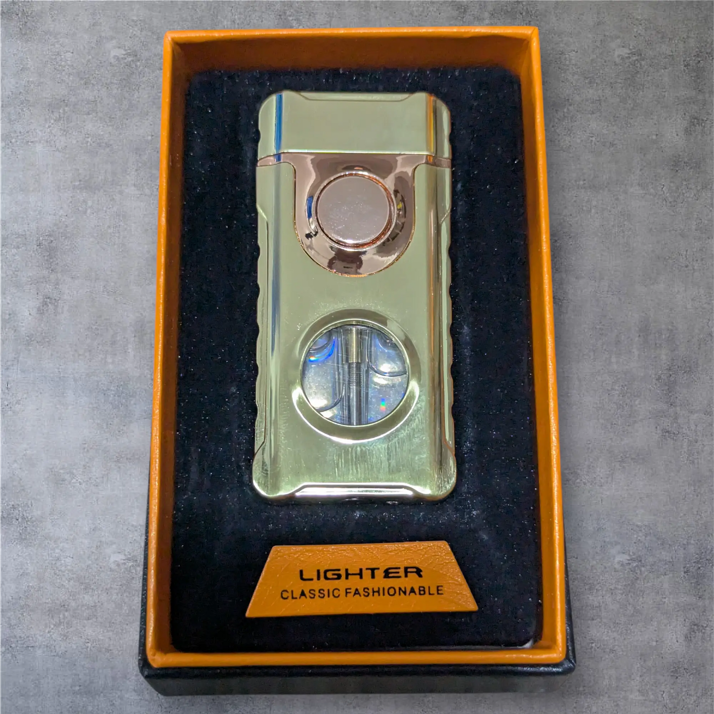 Dual Flame Blue Light Lighters Khaanvaade