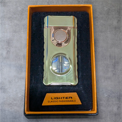 Dual Flame Blue Light Lighters Khaanvaade