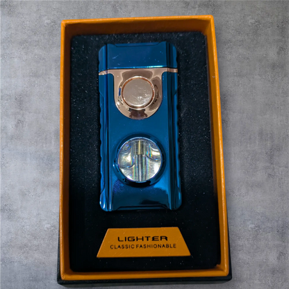 Dual Flame Blue Light Lighters Khaanvaade