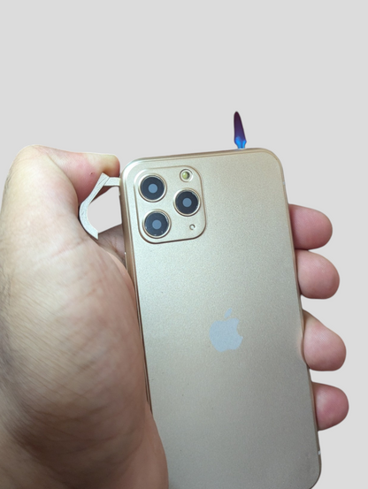 Iphone Lighter in Golden and Silver color
