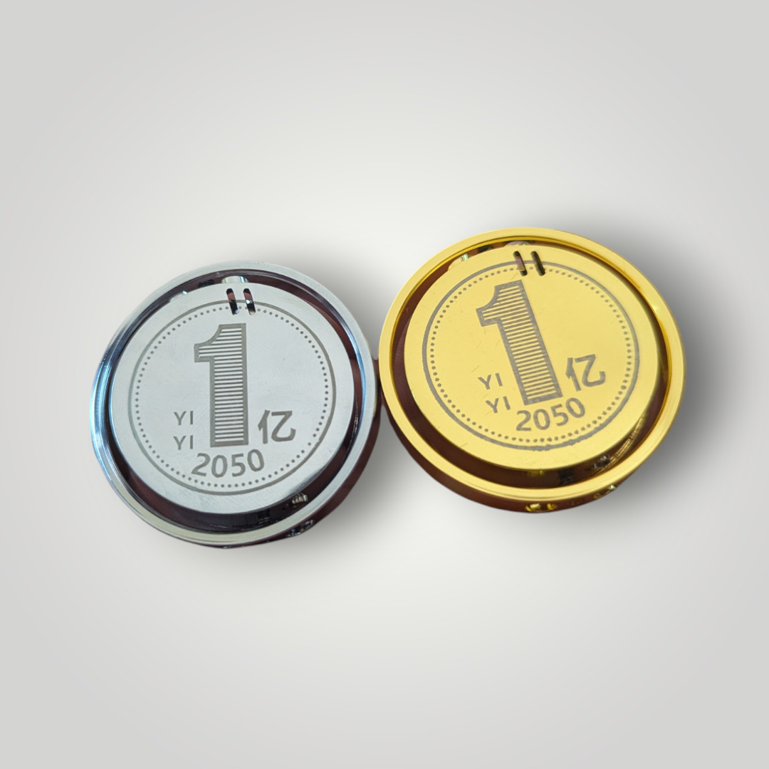 Coin Lighter in 2 Beautiful Colors