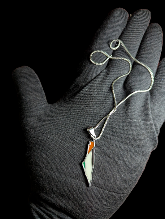 Free Palestine Pendants Unisex