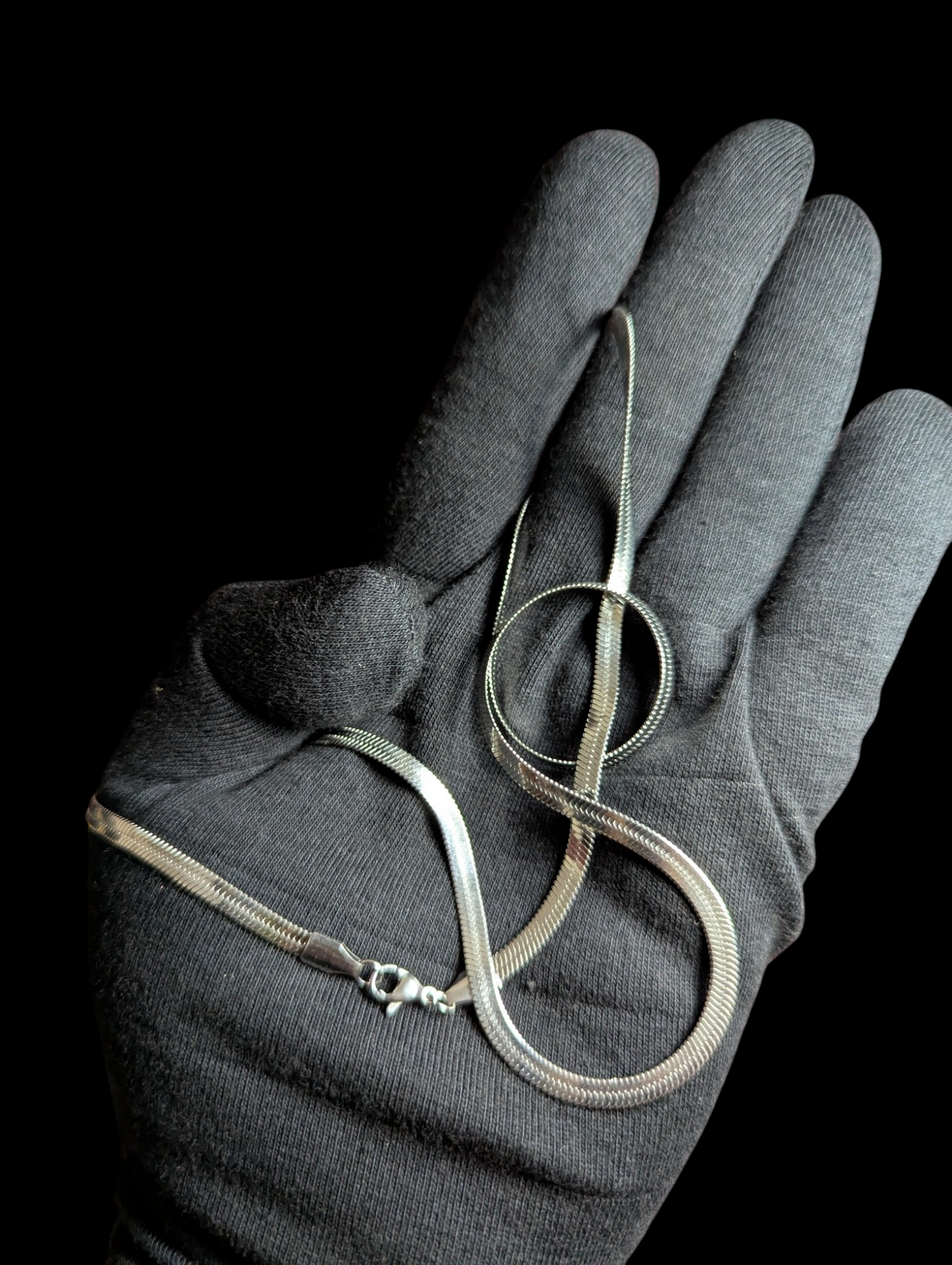 Silver Snake Chain Stainless Steel Unisex