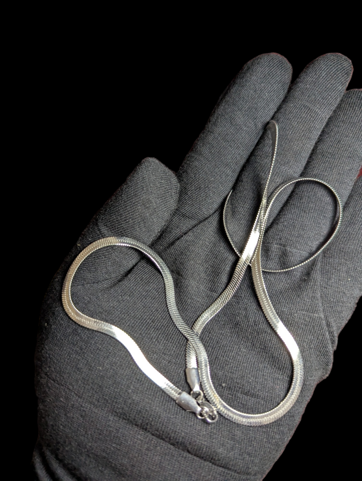Silver Snake Chain Stainless Steel Unisex