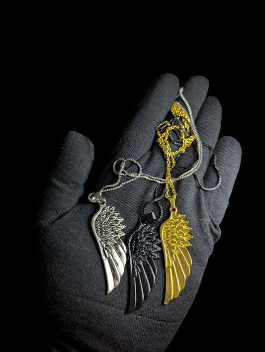 Wings Pendant in 3 Beautiful Colors Unisex