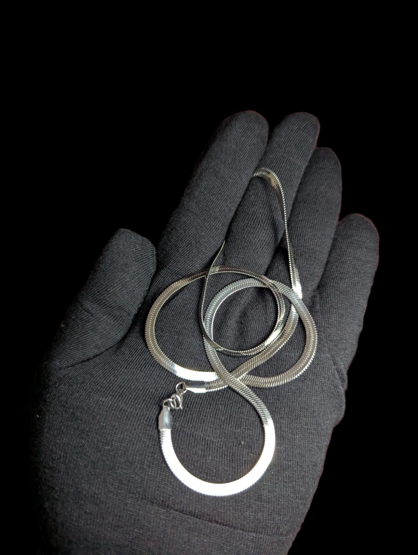 Silver Snake Chain Stainless Steel Unisex