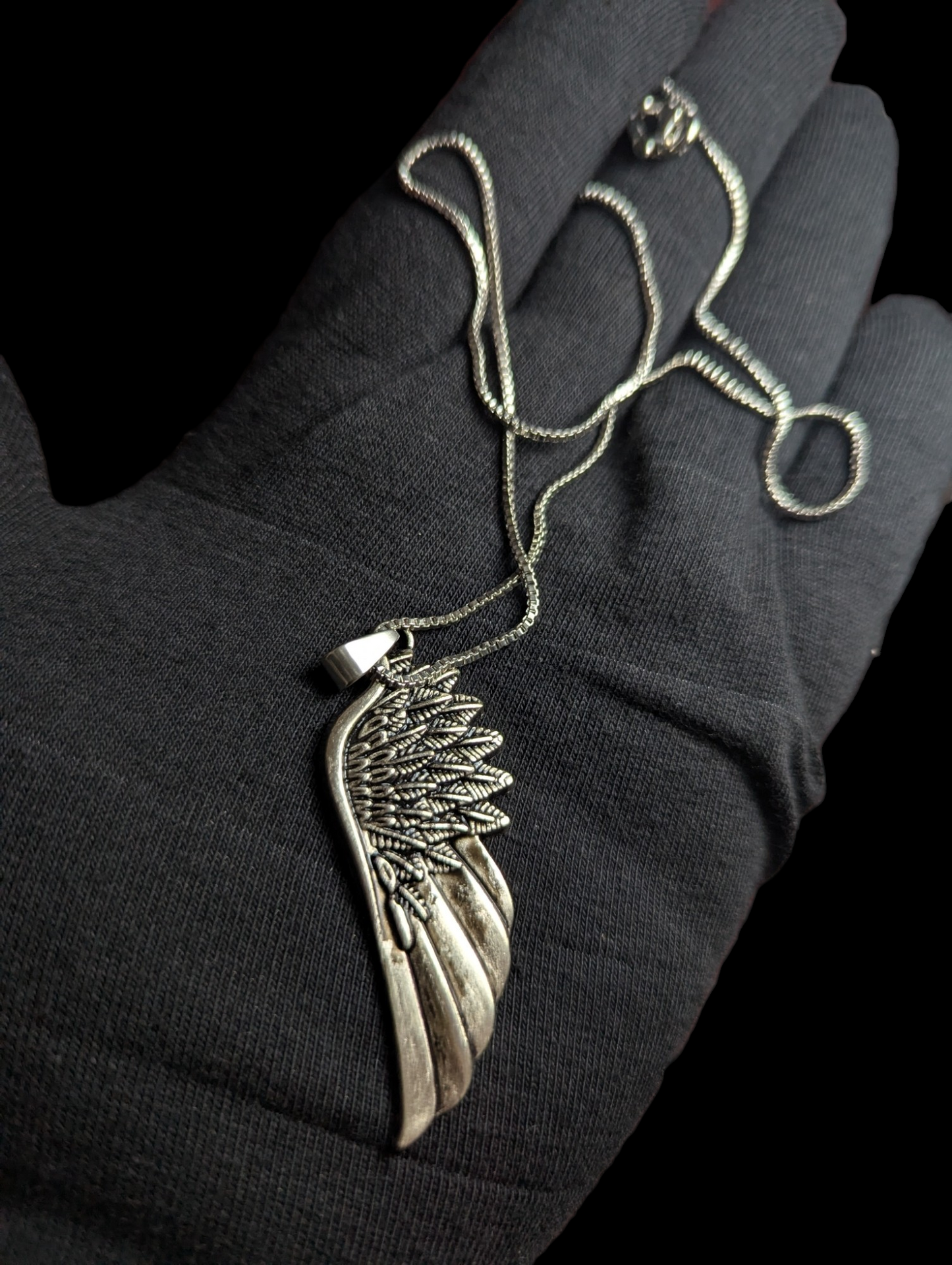 Wings Pendant in 3 Beautiful Colors Unisex
