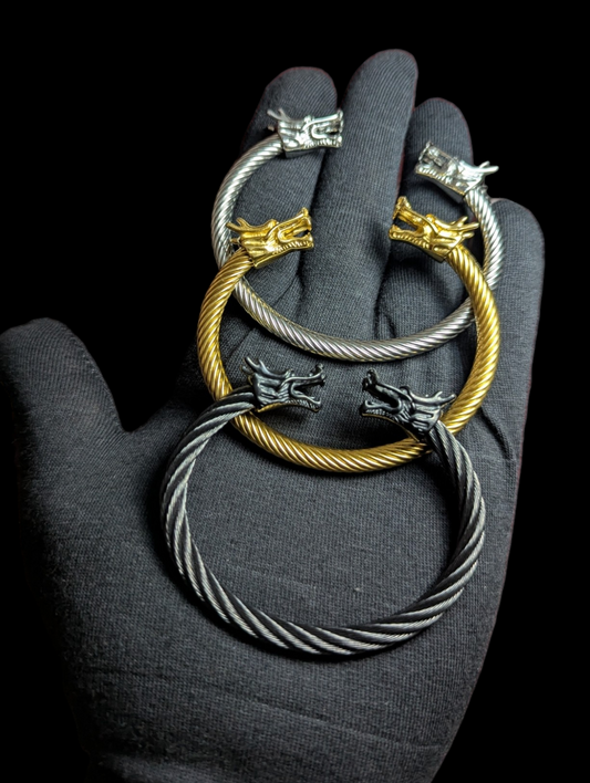 Dragon Bracelets in 3 beautiful colors Unisex