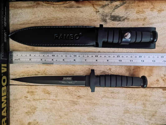 RAMBO VI Signature Knife – Tactical Fixed Blade for Survival & Combat
