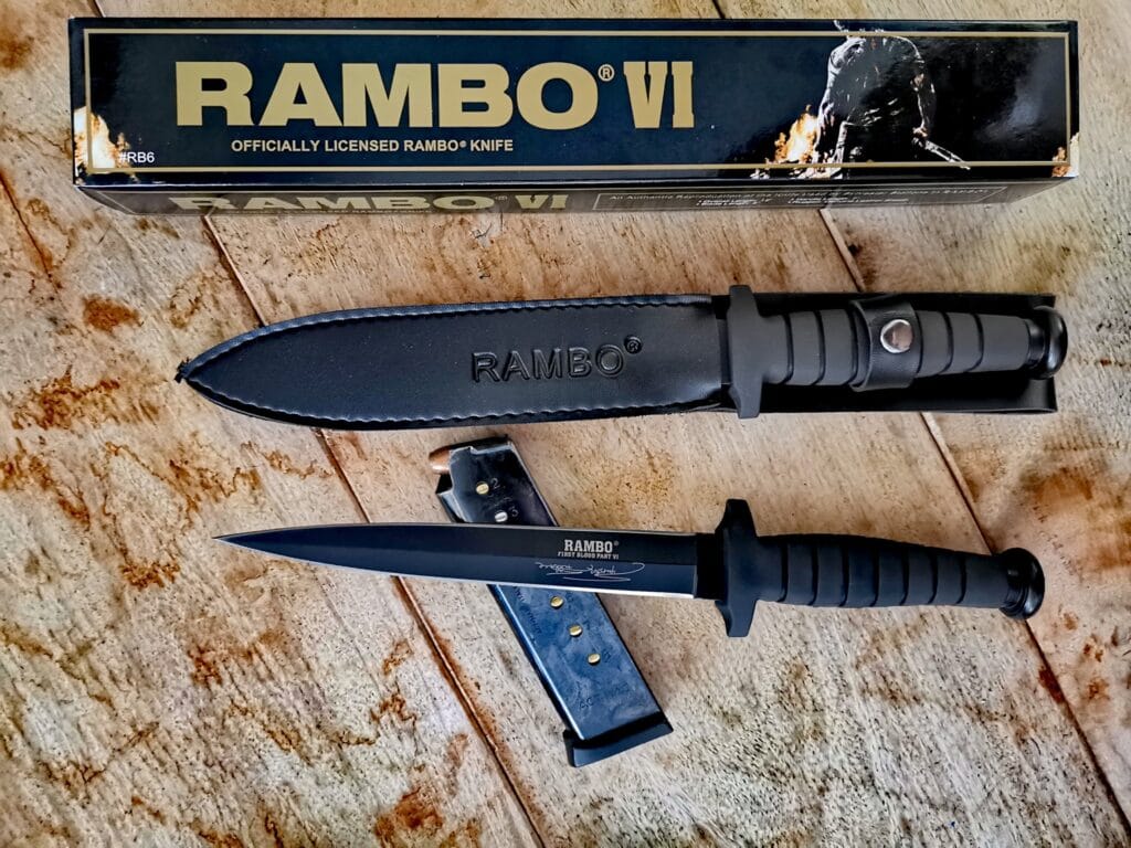 RAMBO VI Signature Knife – Tactical Fixed Blade for Survival & Combat