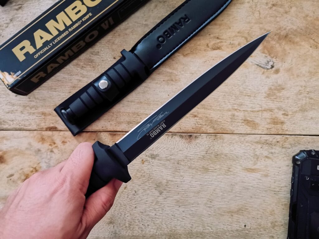 RAMBO VI Signature Knife – Tactical Fixed Blade for Survival & Combat