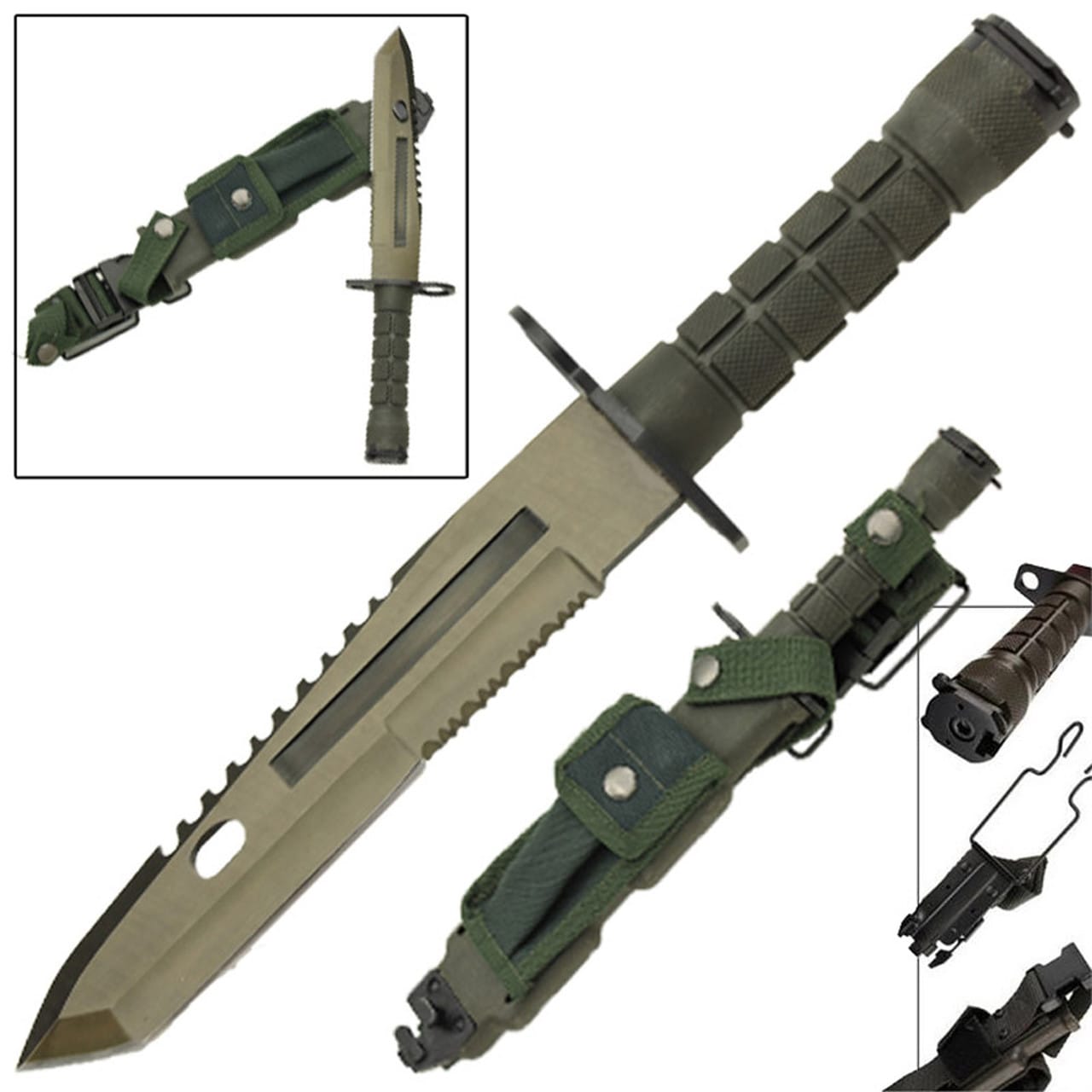 M9 Bayonet Knife | Tactical Combat & Survival Blade