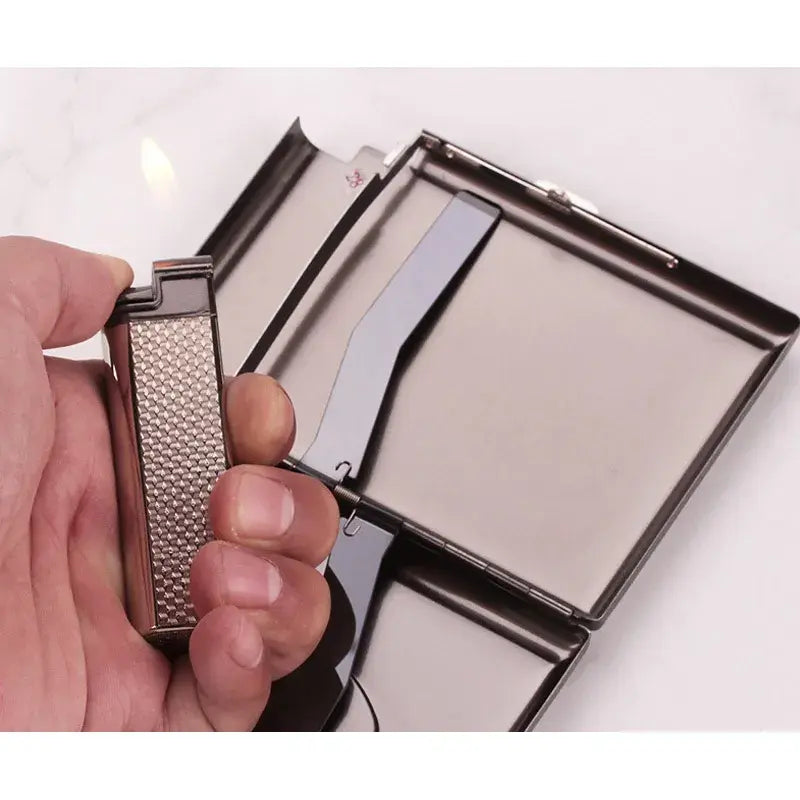 Cigarette Case + Lighter
