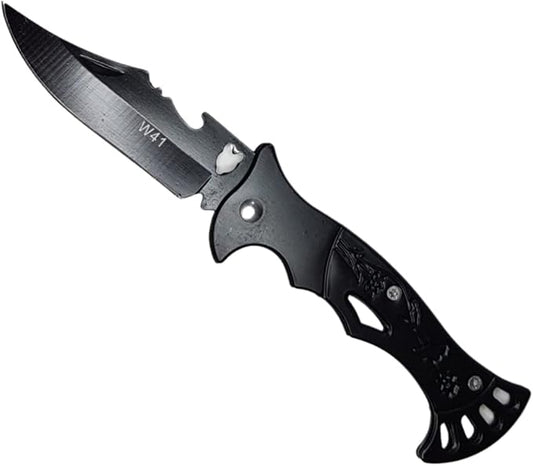 W41 Multi-Purpose Knife – Ideal for Travel, Fishing, Camping & More