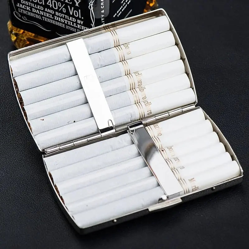 Silver Starlight Cigarette Case