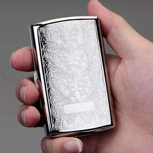 Silver Starlight Cigarette Case