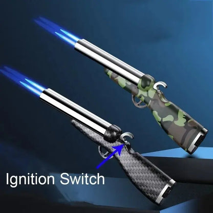 Double barrel lighter