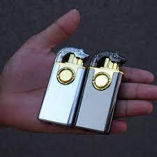 Crocodile Lighter in Dual Flame