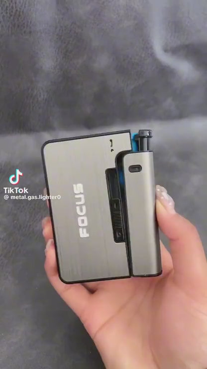 Focus Cigarette case+ Lighter