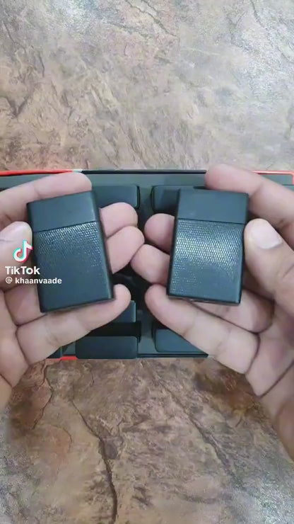 Black Classic Lighter (Pack of 2)