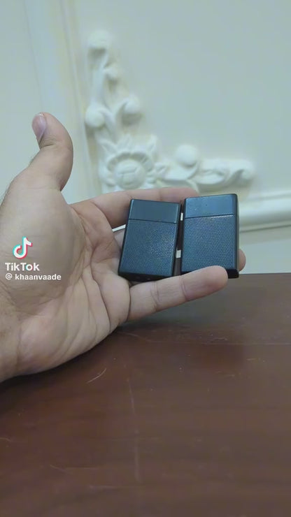 Black Classic Lighter (Pack of 2)