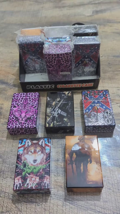 Pop Open Cigarette Case