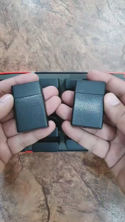 Black Classic Lighter (Pack of 2)