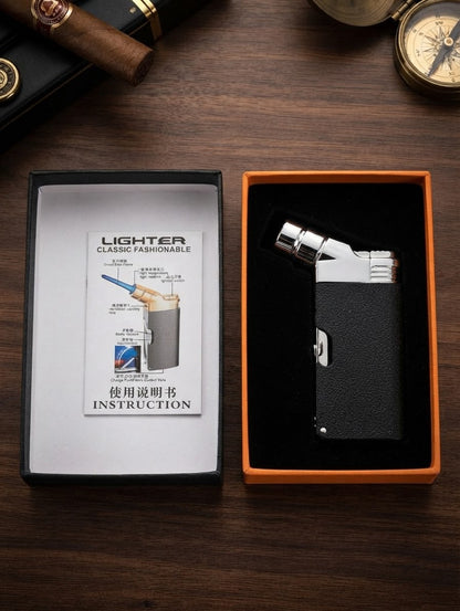 Jet Flame Lighter with Nail cutter
