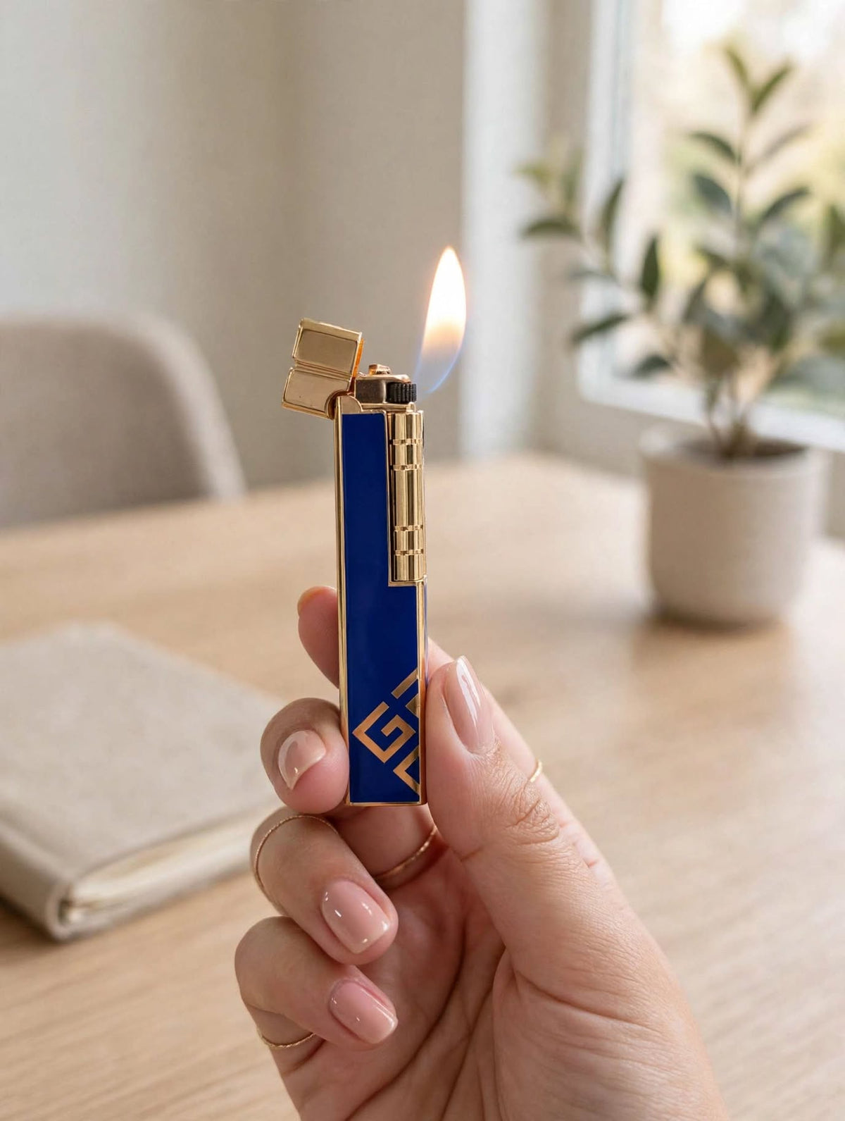 Derui Luxury Slim Lighters Khaanvaade