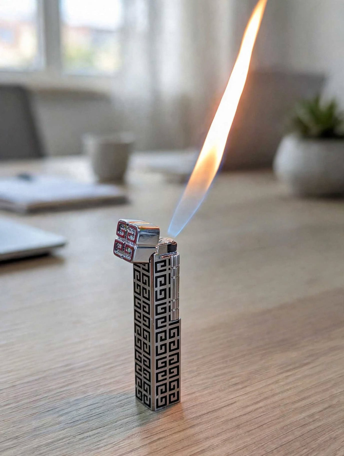 Derui Luxury Slim Lighters Khaanvaade