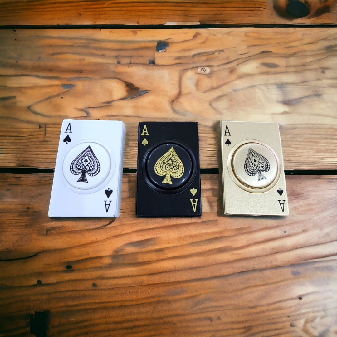 Playing card Lighter Rotating Dial