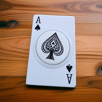 Playing card Lighter Rotating Dial