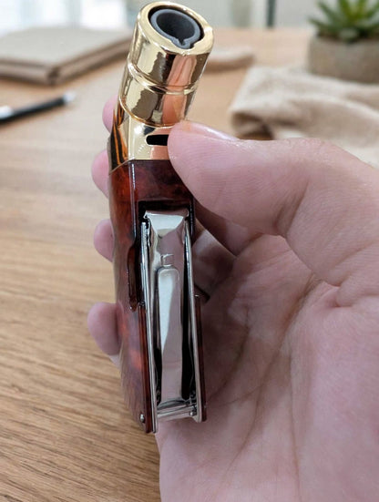 Jet Flame Lighter with Nail cutter