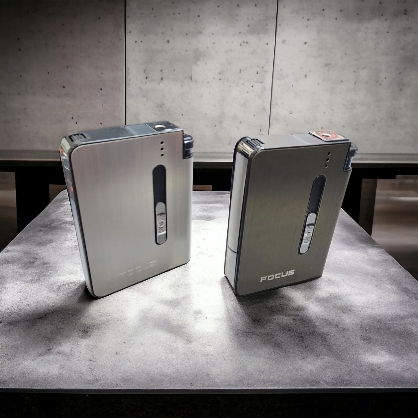 Focus Cigarette case+ Lighter