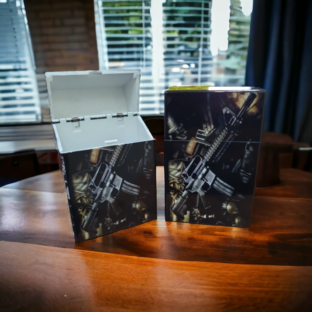 Pop Open Cigarette Case