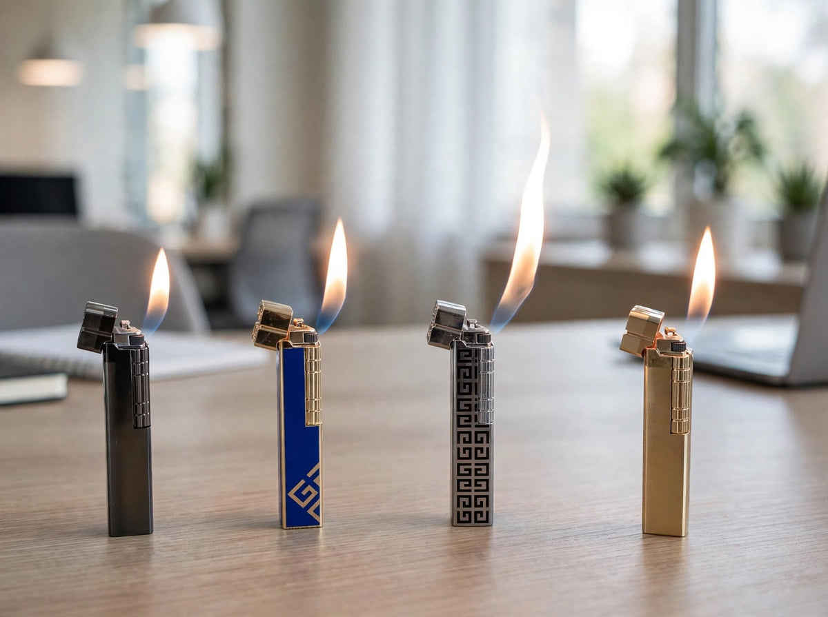 Derui Luxury Slim Lighters Khaanvaade