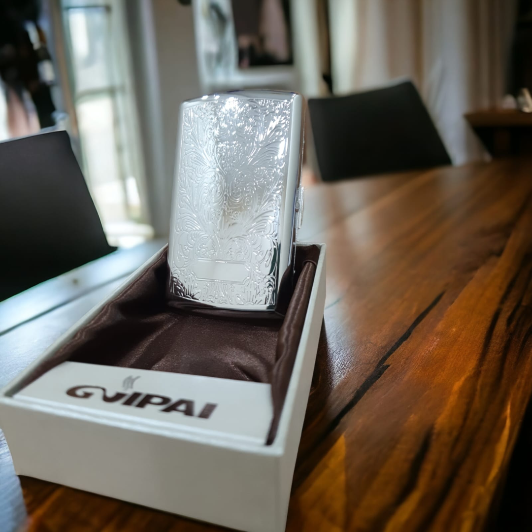 Silver Starlight Cigarette Case